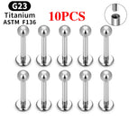 10PCS Silver Color 3 / China Mainland / 1.2x6x4x2mm