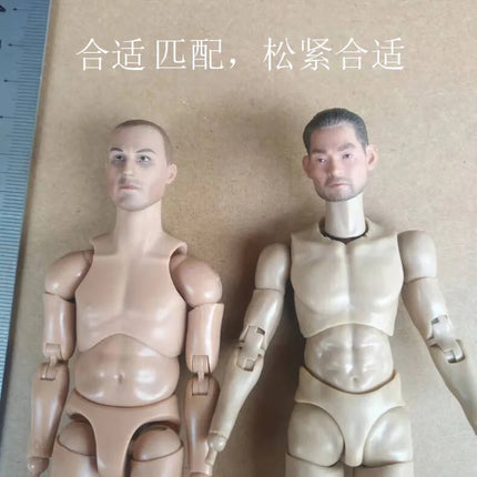 1/12 Scale Head Sculpt Internal Stopper Model for 6'' Figure