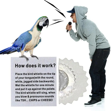 3pcs Bird Whistle Magic Hidden Noise Maker Toy Tips Gag Bird Sounds Bird Whistle Entertainment Tools for Children and Adults
