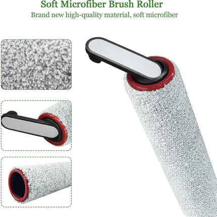 Dreame H12 Pro / H12 Plus  Soft Brush Spare Parts Wet Dry Vacuum Cleaner Roller Hepa Filter Accessories
