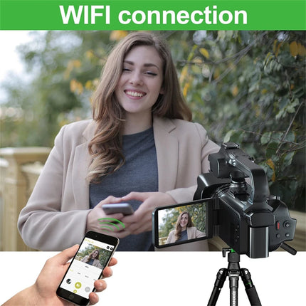 4K Professional Video Cameras for Photography 64MP Ultra HD 18X Digital Zoom Camcorders YouTube Live Streaming Vlog Recorder