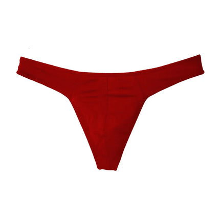 3PCS/Set Low Waist Men Seamless Cotton Thongs and G Strings Breathable U Convex Pouch Bikini Underwear Plus Size