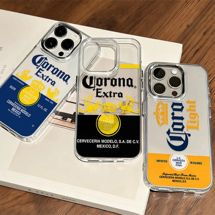 Phone Case For Fashion C-Corona Extra Beer iPhone 17 16e 16 15 14 13 12 11 mini Pro Max X XR 8 7 Air Plus Transparent Soft Cover