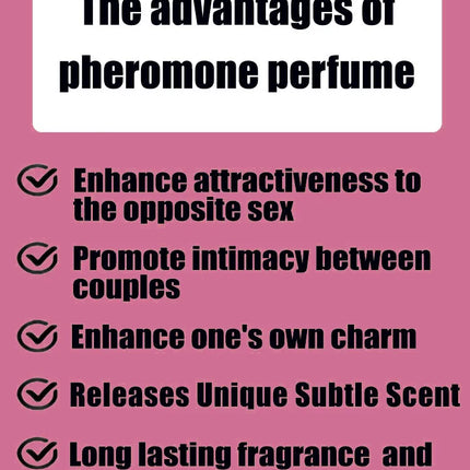 New Pheromone Perfume High Quality Charm Long Lasting Fragrance Attractive To Men and Women Strongly Attracting The Opposite Sex