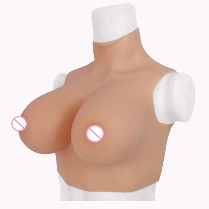 Silicone Breast Forms Realistic Fake chest Tits U-CHARMMORE  Enhancer Crossdresser Drag Queen Shemale Transgender Crossdressing