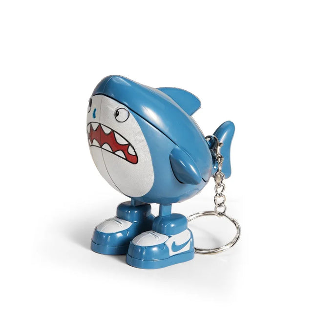 Cross-Border Wind-Up Shark Wobble Toy | Cartoon Funny Keychain Pendant | Stress Relief Anti-Anxiety | Creative Mini Fidget Toy