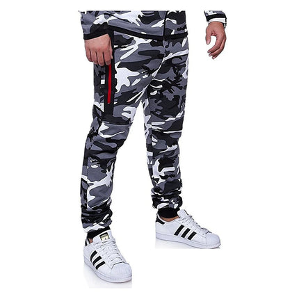 M-5X 2023 Mens Jogger Autumn Pencil Harem Pants Men Camouflage Pants Loose Comfortable Cargo Trousers Camo Joggers