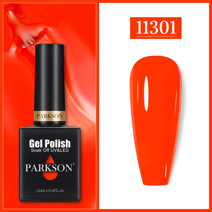 Parkson 12ML Nail Gel Polish HEMA TPO FREE Full Coverage 279 Color Gel Pigment Professional Nail Art Long Lasting Gel Varnish