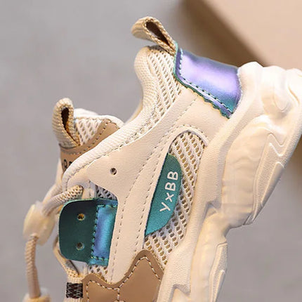 Size 21-36 Baby Toddler Shoes For Boys Girls Breathable Mesh Little Kids Casual Sneakers Non-slip Children Sport Shoes tenis