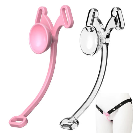 Wearable Sissy Chastity Cage For Men Upgrade FuFu Clip Panty Binding Chastity Device Flat Penis Erotic Sex Toy