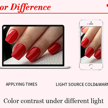 LILYCUTE 7ml Water-Based Nail Polish Pink Gittler Color Long Lasting Quick Drying No Need of Lamp to Cure Nail Supplies For Nail