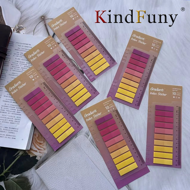Sticky Notes Index Tabs 1200Pcs, Writable & Transparent Self-Adhesive Page Markers for Book Annotation, Calendar, Office