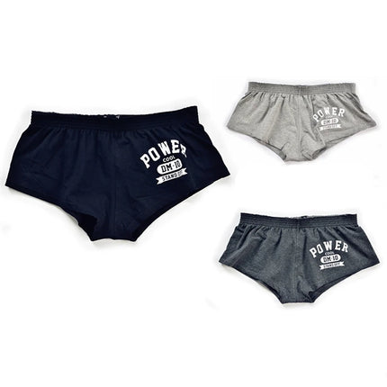 Mens Panties Boxers Hombre Sexy Shorts Comfortable Underwear Man Letter Printed Calzoncillos Hombres Low-Rise Boxers Hot 3PACK