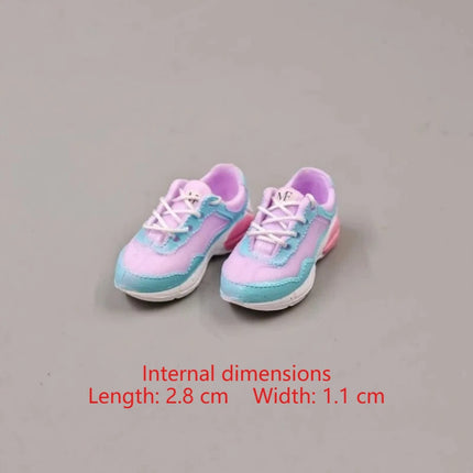 Inner Length of 2.8cm Shoes Cute and Versatile Sports Shoes for Blythe Mini Boots Shoes