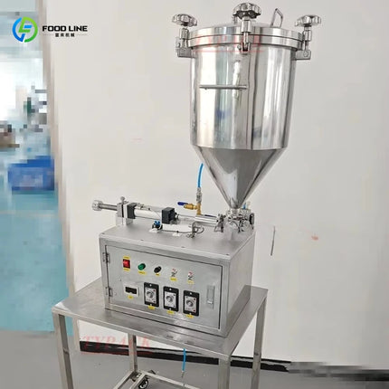Small business semi-automatic desktop cosmetic dosing machine for liquid foundation lip gloss mascara