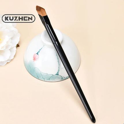 Angled Highlighter Brush Face Contour Foundation Concealer Brush Slope Shape Synthetic Hair Foundation Fingertip Makeup Brush