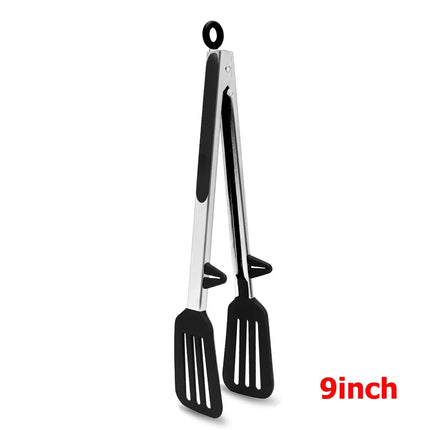 Kitchen Tongs Silicone Food Tongs Non Stick Cooking Serving Tongs For BBQ Salad Steak Pasta Spaghetti Noodles