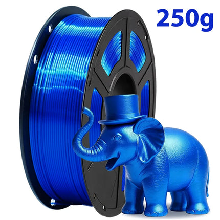 Silk PLA 3D Filament Wire 1.75mm Spool Wire 3D Printer Material 250g,500g,1kg 3D Print Refills, Filament wire Vacuum Packaging