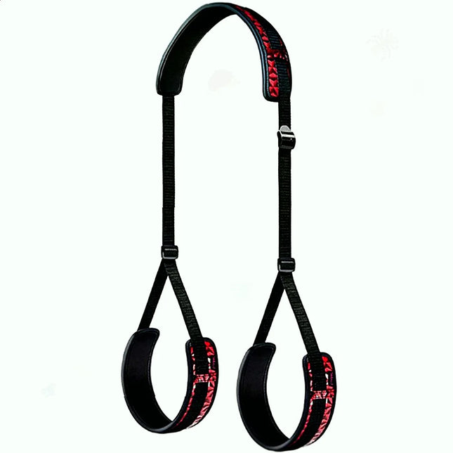 Couples Intimate Tools Incorporate Self-Bandage Belt BDSM Configurations With Sex Swing Bondage And Leg Spreader Rope Systems