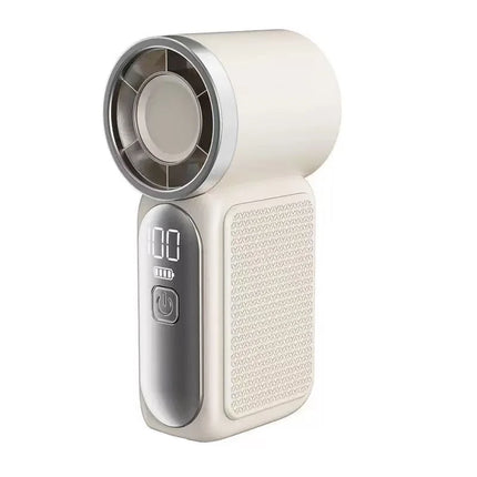 Mini Handheld Fan Portable Pocket Fan Rechargeable Personal Hand Fans Outdoor Mini Fan with Digital Display Portable Turbo Fan