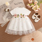 Short Sleeved Dress / 6-9M