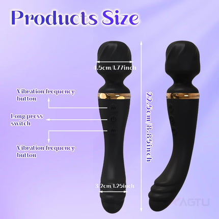 AV Vibrator for Women Vibratior Toys Massager USB Rechargeable G Spot Clit Clitoris Stimulator Female Sex Toys Adults Goods