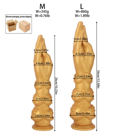 Big Fisting Anal Plug Strong Suction Cup Hand Butt Plug Large Long Silicone Fisting Vagina Dilator Sex Toys For Women Men Gay