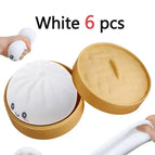 white 6 pcs
