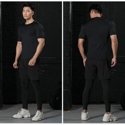 New Custom Compression T Shirt Your Design Logo Top Men Women Print Original Design Tshirts Jogging Workout Gym Quick Dry Tshirt