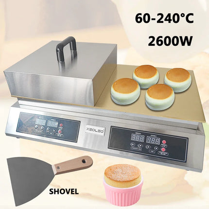 Souffle Maker Souffle Machine 2600W Double Plates Fluffy Japanese Souffle Pancakes Maker Fluffy Pancake Schwa Machine