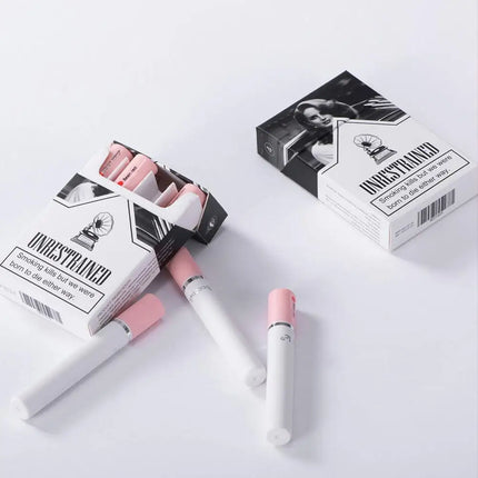 4PCS/Set Creative Cigarette Lipstick Set Matte Long Lasting Waterproof Matt Lip Stick Tube Nude Red Velvet Lip Tint Makeup
