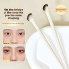 Cloud porcelain half fan nose brush 1 piece