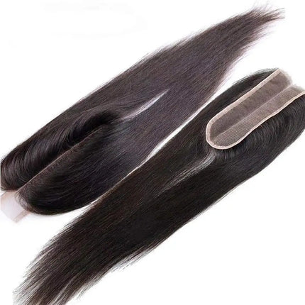 Straight 2×6 Lace Closure Brazilian Virgin Human Hair Body Wave 2x6 Transparent Lace Closure Natural Pre Plucked for Black Women
