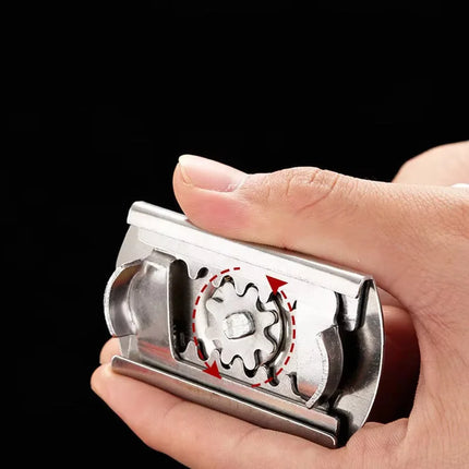 Adjustable Multi-function Bottle Cap Opener Stainless Steel Lids Off Jar Opener Labor-saving Screw Can Opener for Kitchen Gadget