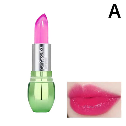Aloe Vera Color-Changing Jelly Lipstick Long-lasting Non-transferable Moisturizing Lip Care Balm Lipstick Cosmetic Lip Gloss