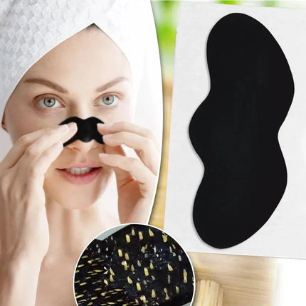 5/50/100pcs Removedor De Cravo Bamboo Charcoal Blackhead Remover Nose Mask Strips for Nose Cleansing Nose Sticker Deep Clean