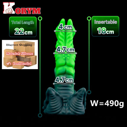 NEW Huge Alien Tentacle Butt Plug Fantasy Anal Dildo Rear Stimulator Adult Sex Toys Waterproof Silicone Strong suction cup 18+