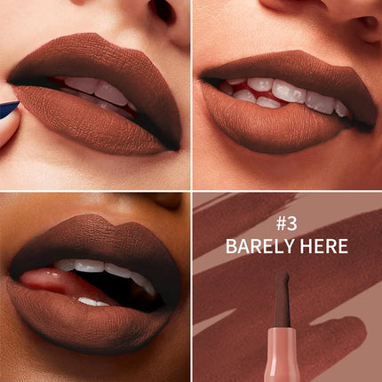 8 Colors Lip Lingerie Lip Liner Long Lasting Waterproof Stain Transfer Proof Smudge Resistant Color No Bleed Formula Cosmetics