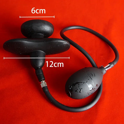 Silicone BDSM Bondage Slave Gag,Inflatable Mouth Gags Ball with Detachable Pump ,Sex Toys for Couple,Restraints,Role Play