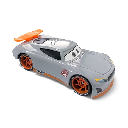 Disney Cars Electroplated Golden Racing Car 1/55 Metal Die Casting Model Alloy Material Anime Figure Kids Toys Birthday Gifts