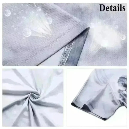 New Women's Fashionable 3D Printed Street Fashion Breathable Quick Drying T-shirt Suitable for Daily Outdoor Sports and Leisure