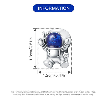 Orstarry Charm Silver 925 Beads Blue Series Fit Bracelet Charms DIY Original Fashion Pendants For Women Jewelry Trendy Gifts