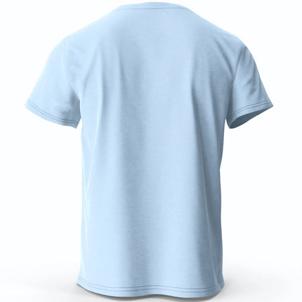 Men's Summer Essential 100% Cotton Printed T-Shirt, Soft & Breathable Round Neck Short Sleeve Tee, Unisex Casual Wear
