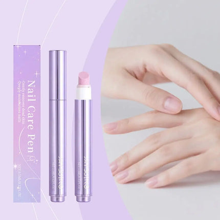 3-in-1 Cuticle Oil Pen Cuticle Pusher Nail Pen Dead Skin & Cuticle Remover Pen Nail Oil Pen with Ceramic Tip for Nails Care