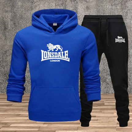 Men's Set Hooded Sweatshirts Sweatpants Autumn Winter Male Daily Casual Sports Jogger Suit 2025 Urban Fashion Hoodies Sportswear