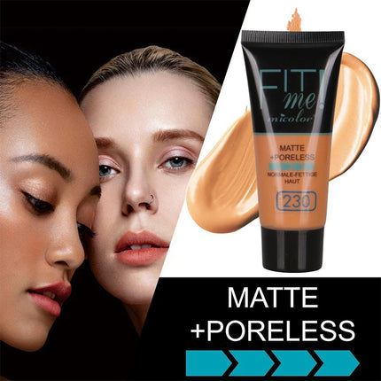 30g Micolor Liquid Foundation Full Concealer Waterproof Base Cover Dark Circles Matte Black Skin Face Foundation Cream Makeup