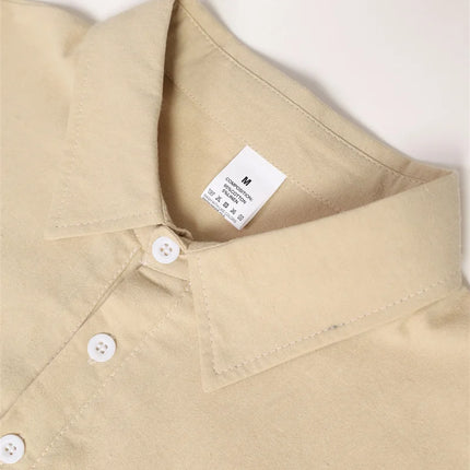 Summer Men's Cotton Linen Casual Polo Shirt Quick Dry Short Sleeve T-shirts Male Tops Turn-down Collar Pullover Men Polo Shirt