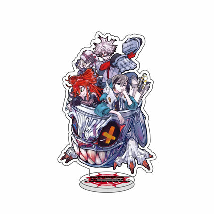 15cm GACHIAKUTA Acrylic Stand Rudo/Enjin/Zanka/Riyo Character Anime Model Stand Plate Room Decor Figure Display Gift key chain