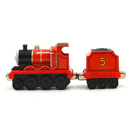 Genuine Thomas and Friends Caitlin Connor Double Track Master Train Model Metal Magnetic Railway Children Toy Car Gift