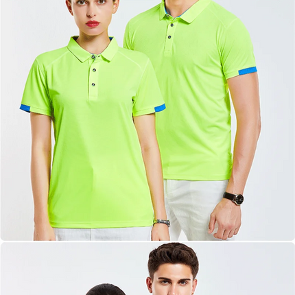 Casual Sports Quick-drying Lapel Short-sleeved POLO Shirt Cycling Suit Fitness Suit For Men